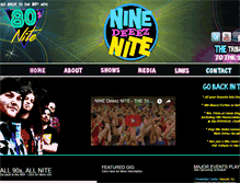 Tablet Screenshot of ninedeeeznite.com